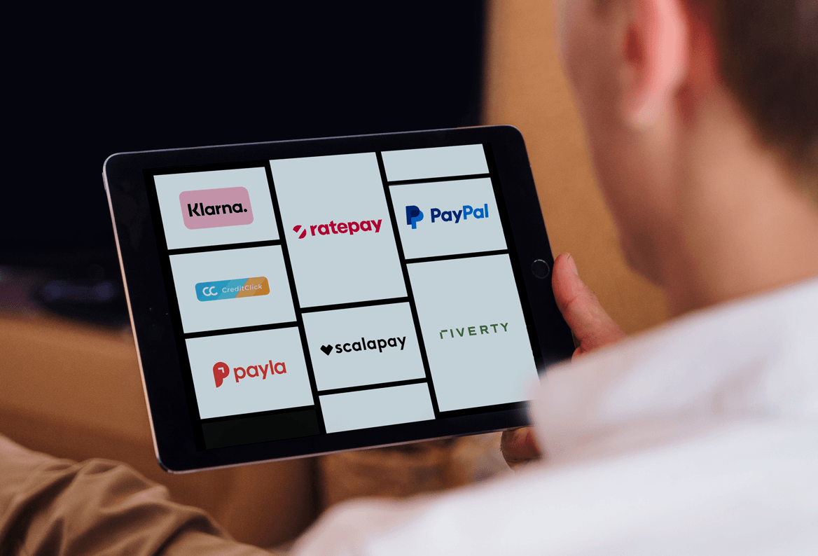Screenshot of top 7 buy now pay later provider
